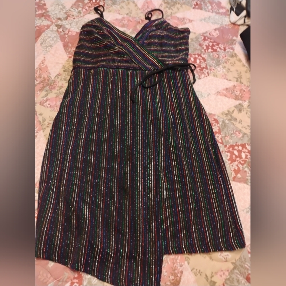 Multicolor Striped Dress